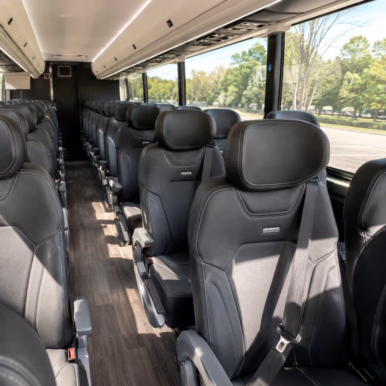 simi valley charter bus interior gallery